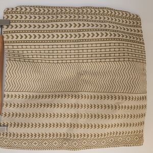 Patterned Throw Pillow Case